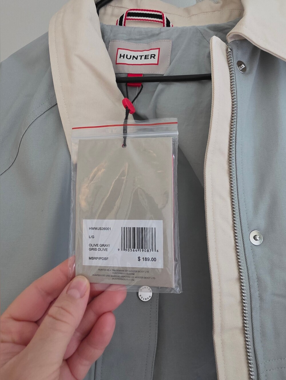 NWT Hunter Cotton Jacket - Picture 3 of 6